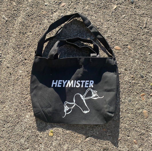 Limited Print | HEYMISTER Ovary Bag-Totes-Black-Hagsters