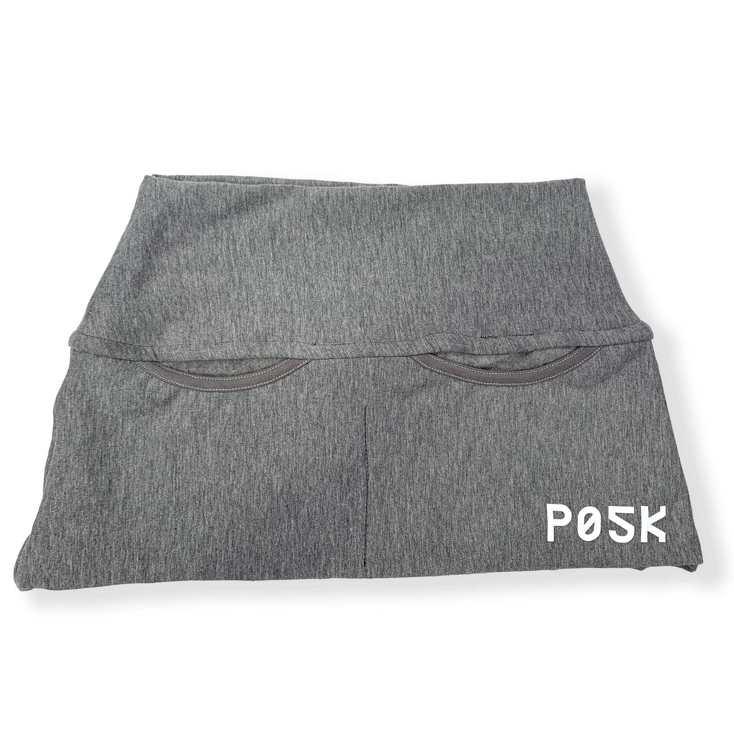 P05K™ | Charcoal Bamboo Fleece Pocket Girdle-Girdles-XS-Solid-Hagsters