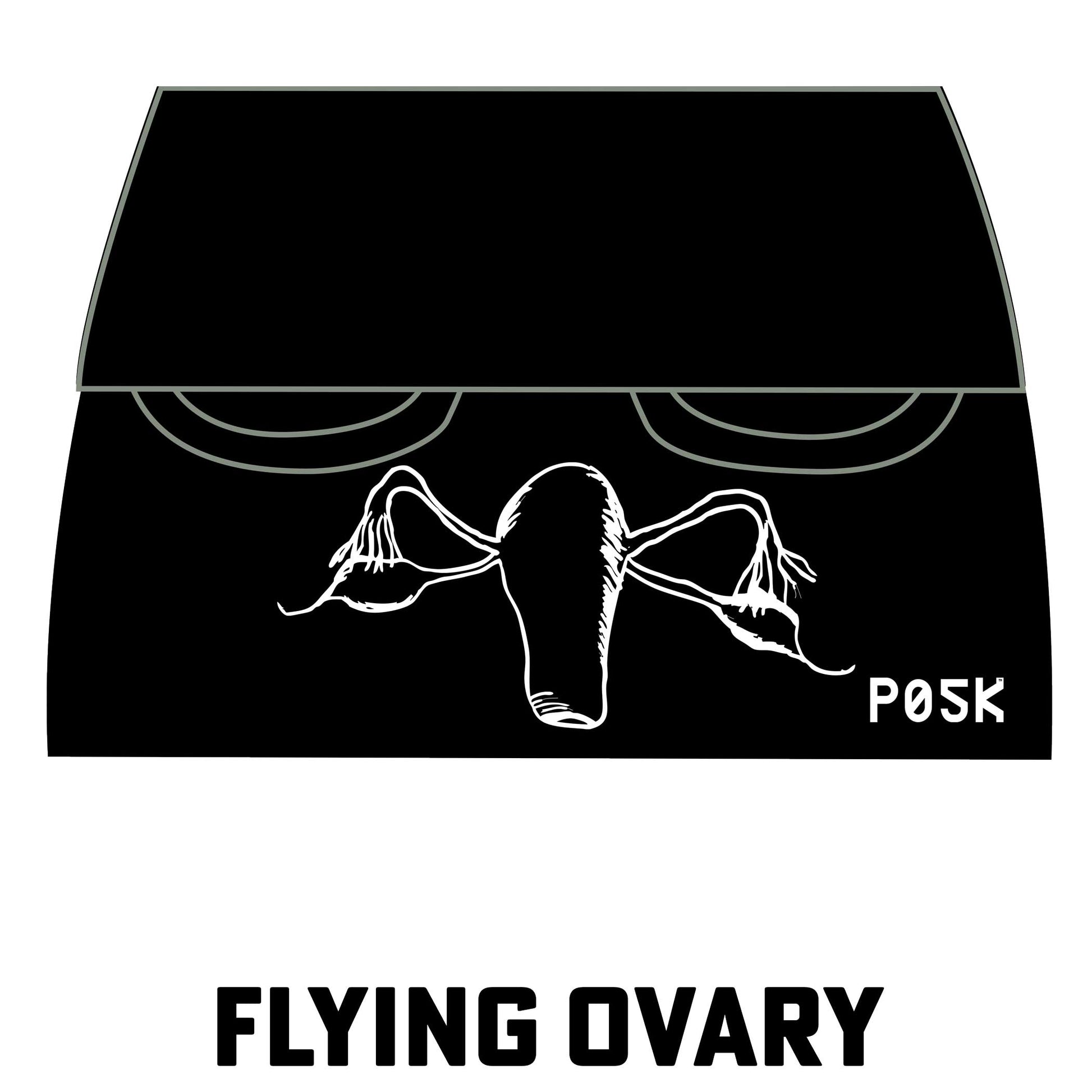Flying Ovaries Black Soy Modal French Terry Midweight P05K™ Waist Wrap PocketSkirt™-Waist Wrap-XS-Solid-Hagsters