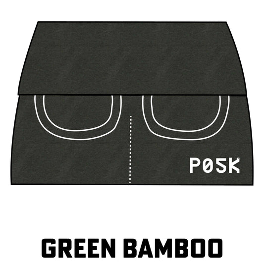 Dark Forest Bamboo French Terry Midweight P05K™ Waist Pouch PocketSkirt™-Waist Pouch-XS-Solid-Hagsters