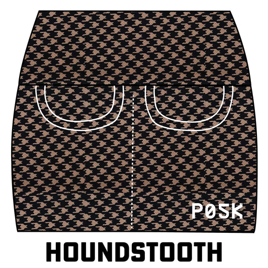 P05K™ | MightyKnit Houndstooth Midweight PocketSkirt™-Skirts-XS-Houndstooth-Hagsters
