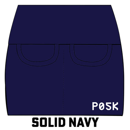 P05K™ | MightyKnit Solid Navy Hardy Pocket Skirt-Skirts-XS-Hagsters