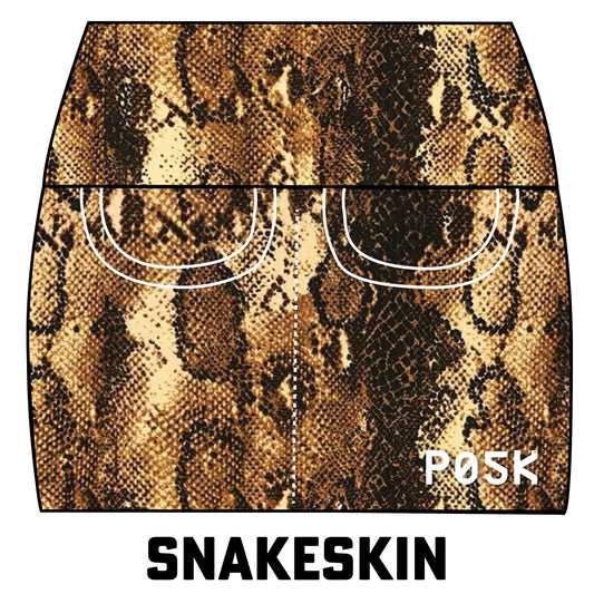 P05K™ | MightyKnit Snakeskin Heavyweight PocketSkirt™-Skirts-XS-Snakeskin-Hagsters